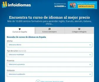 Infoidiomas.com(El buscador l) Screenshot