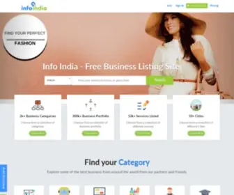 Infoindiaa.com(InfoIndia) Screenshot