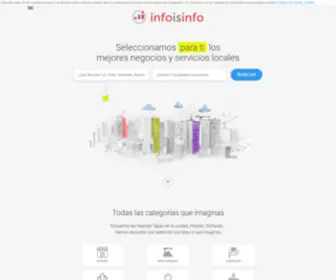 Infoisinfo-EC.com(Infoisinfo Ecuador) Screenshot
