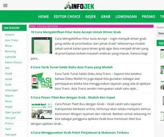 Infojek.com(Informasi Ojek Online) Screenshot