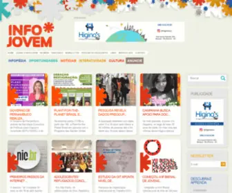 Infojovem.org.br(Portal de Informação Juvenil) Screenshot