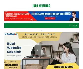 Infokemenag.web.id(Info Kemenag) Screenshot