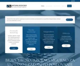 Infoknjigovodja.com(Početna strana) Screenshot