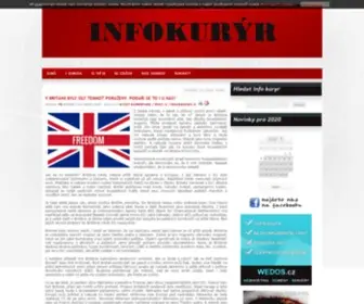 Infokuryr.cz(INFOKURÝR) Screenshot