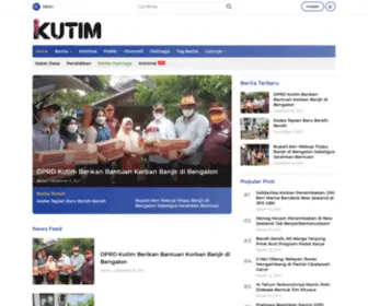 Infokutim.com(Info Kutim) Screenshot