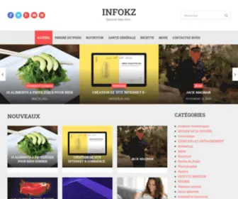 Infokz.com(Santé) Screenshot