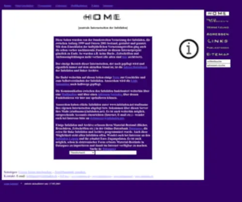 Infoladen.net(Zentrale) Screenshot