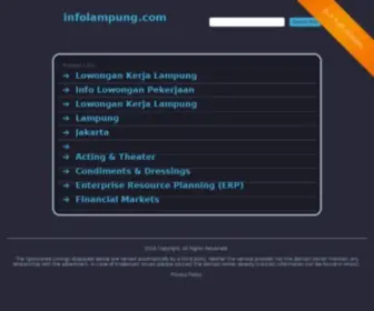 Infolampung.com(Infolampung) Screenshot