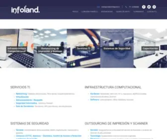 Infoland.cl(Soluciones Tecnológicas) Screenshot