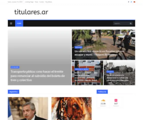 Infolasheras.com.ar(Todas las noticias en un sólo lugar) Screenshot