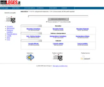 Infoleges.it(infoLEGES) Screenshot