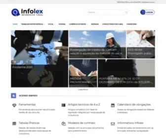 Infolexconsultoria.com.br(Consultoria & Editora) Screenshot