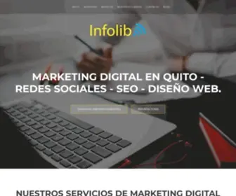 Infolibec.com(Infolib Ecuador) Screenshot