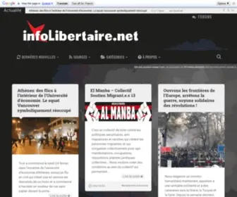 Infolibertaire.net(Infolibertaire) Screenshot