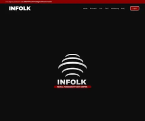 Infolk.org(Conheça o Centro de Difusão do Paradigma Neural (InFolk)) Screenshot