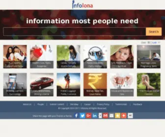 Infolona.com(Infolona) Screenshot