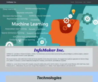 Infomaker.com(InfoMaker Inc in San Diego) Screenshot