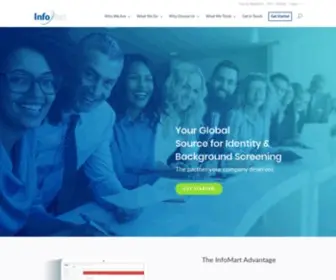 Infomart-Usa.com(Pre-Employment Screening Services) Screenshot