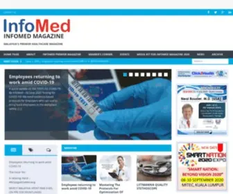 Infomed.com.my(InfoMed) Screenshot