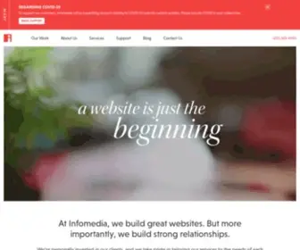 Infomedia.com(Website Design and Development Birmingham AL) Screenshot