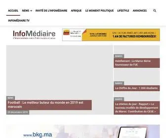 Infomediaire.net(Infomédiaire) Screenshot