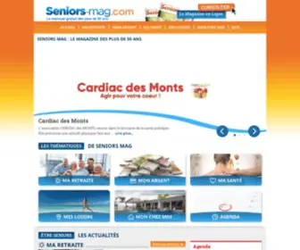 Infome.fr(Seniors mag est le guide malin qui accompagne les pré) Screenshot