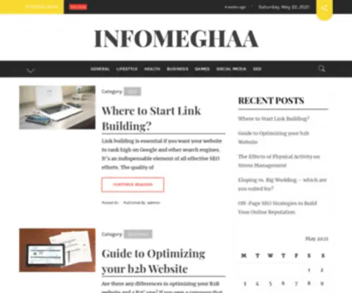 Infomeghaa.com(Infomeghaa know about the information about the world. Here is the best blog) Screenshot