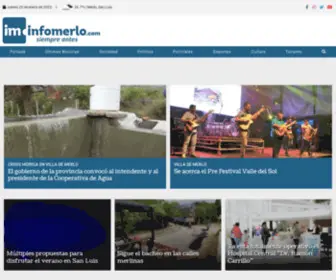 Infomerlo.com(Noticias de la Villa de Merlo provincia de San Luis) Screenshot