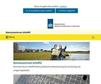 Infomil.nl(Al sinds 1995) Screenshot