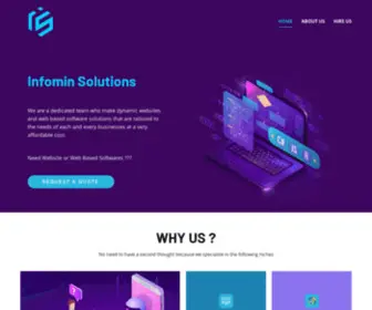 Infomin.solutions(Infomin solutions) Screenshot