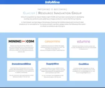 Infomine.com(The Northern Miner Group) Screenshot