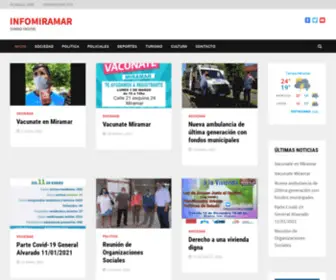 Infomiramar.com(Diario Digital) Screenshot