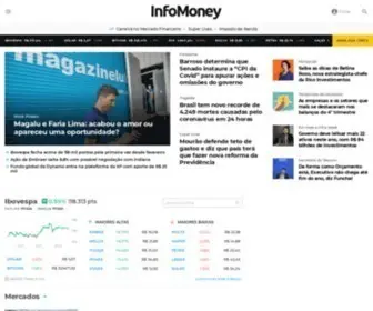 Infomoney.com.br(Informação que vale dinheiro) Screenshot