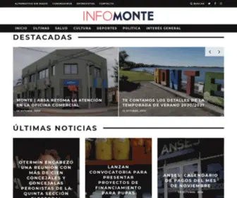 Infomonte.com.ar(Infomonte) Screenshot