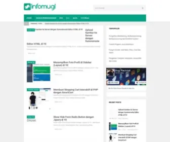 Infomugi.com(Infomugi Media) Screenshot