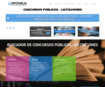 Infonalia.es(Concursos Publicos) Screenshot
