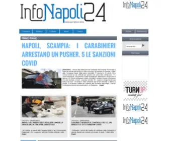 Infonapoli24.it(InfoNapoli24 giornale online) Screenshot