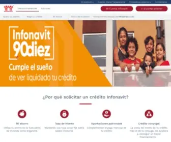 Infonavit.gob.mx(Derechohabientes) Screenshot