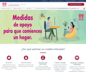 Infonavit.org.mx(Derechohabientes) Screenshot