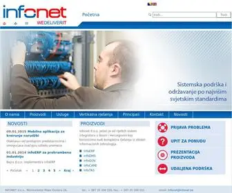 Infonet.ba(Infonet) Screenshot