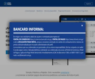 Infonet.com.py(Portal de pagos) Screenshot