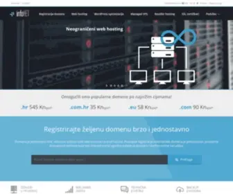 Infonet.hr(InfoNET web hosting) Screenshot