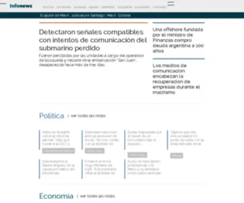 Infonews.com.ar(Apertura de sesiones) Screenshot
