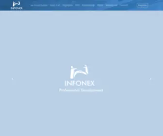 Infonex.ca(Professional Development) Screenshot