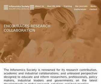 Infonomics-Society.org(Infonomics Society Infonomics Society) Screenshot