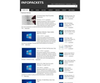 Infopackets.com((none)) Screenshot
