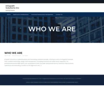 Infopathsolutionsinc.com(Infopath Solutions Inc) Screenshot