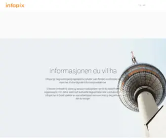 Infopix.no(INFOPIX AS) Screenshot