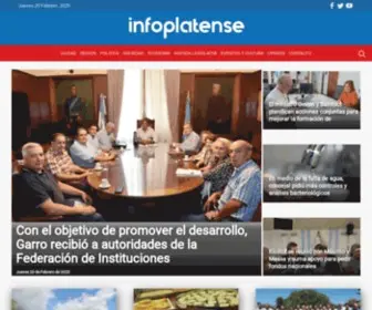 Infoplatense.com.ar(Info Platense) Screenshot