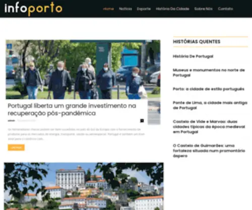 Infoporto.pt(Info porto) Screenshot